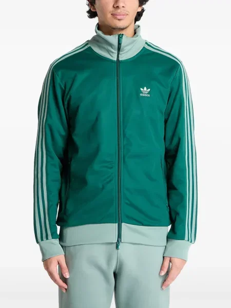Hanorac Adidas cu autograf alergare evazat verde