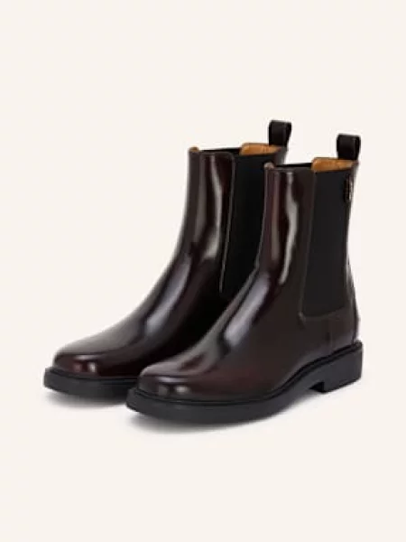 Tod's Botki Chelsea rot czarne