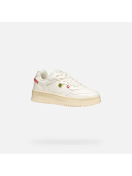 Geox Sneakers J Lestrella S alb