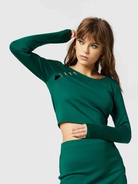 Katy Perry exclusive for ABOUT YOU Tricou Tabea' verde