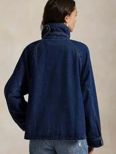 Polo Ralph Lauren Geacă de blugi Oversize albastru