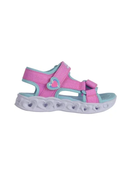Sandále Skechers ružová