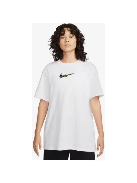 T-shirt Nike Sportswear z krótkim rękawem S biały