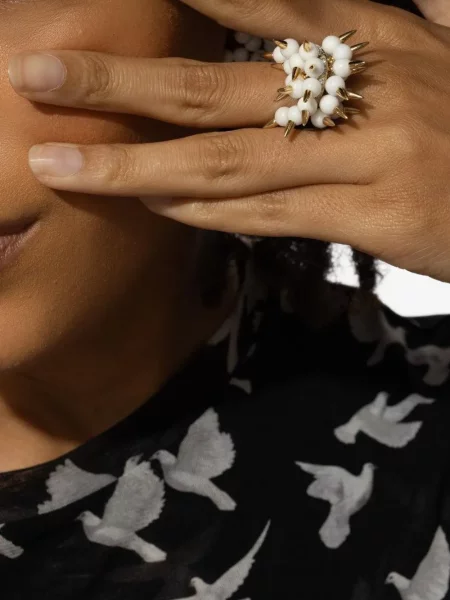 Inel Brooks Brothers galben