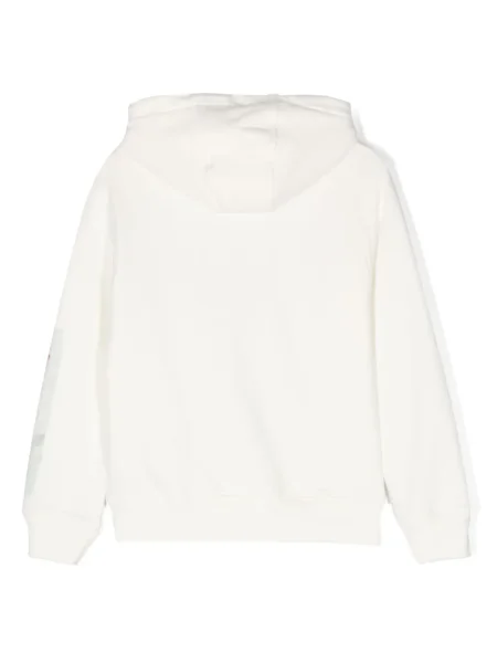 Bluza z kapturem dziecięca C.p. Company biała