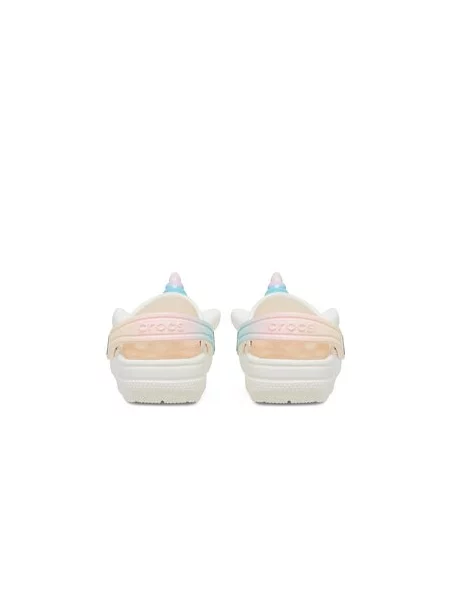 Natikače Crocs Classic Iam Rainbow Unicorn Clog T bijela