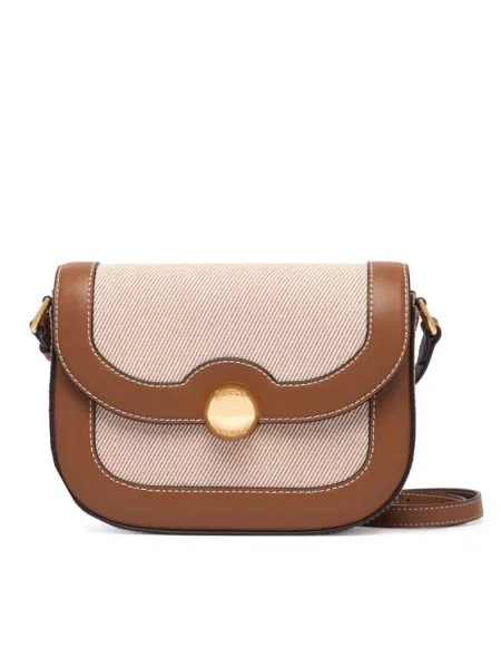 FURLA Geantă de umăr MOONLIGHT maro / maro coniac bej