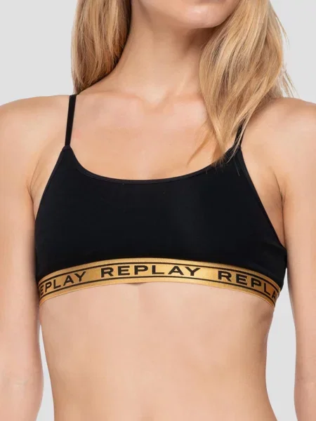 Бюстгальтер Replay черный