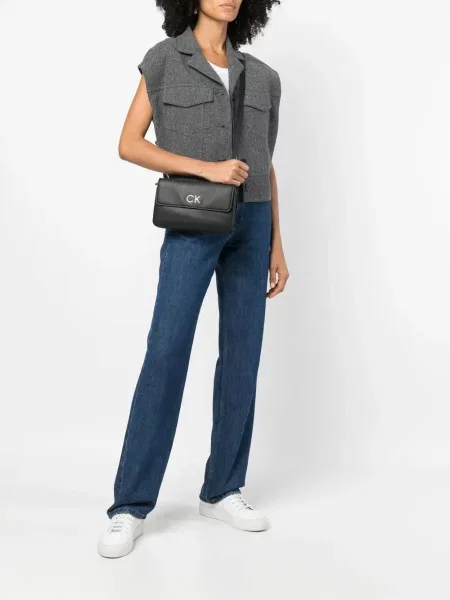 Geanta crossbody Calvin Klein negru