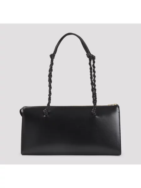 Torebka Jil Sander skórzana czarna