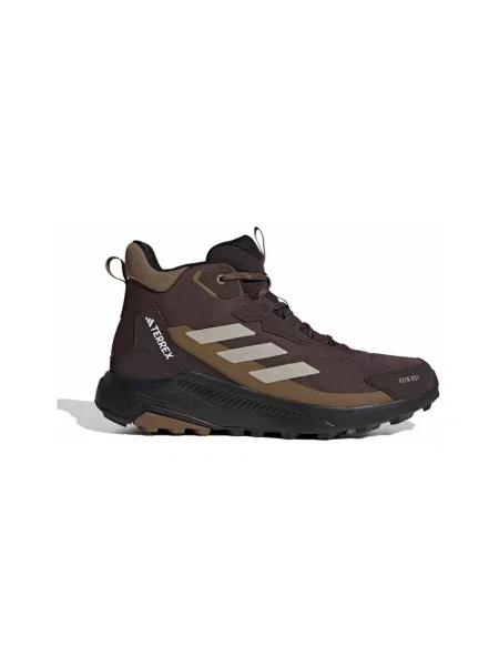 Členkové topánky Adidas hnedá