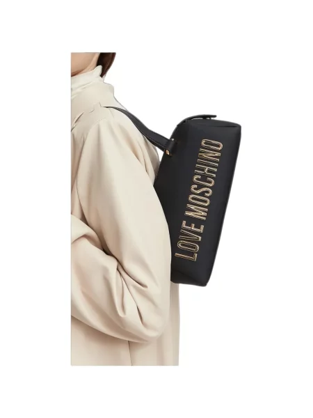 Kabelka Love Moschino s autogramem černá