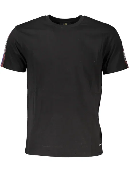 Tricou Cavalli Class scurt negru