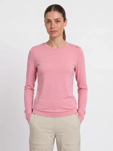 Jeanne Baret Tričko S Dlouhým Rukávem Aurora růžová