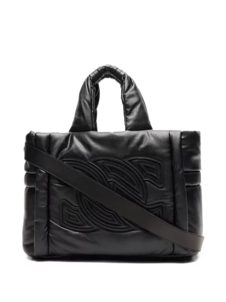 Shopper kabelka Casadei čierna
