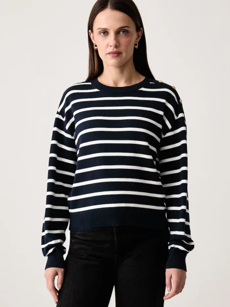 Tommy Hilfiger pulover za žene od pamuka plava