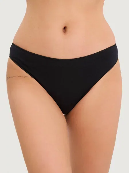 Женские трусики слип чорні