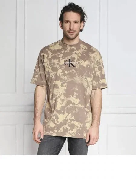 CALVIN KLEIN JEANS Tricou | Relaxed fit maro