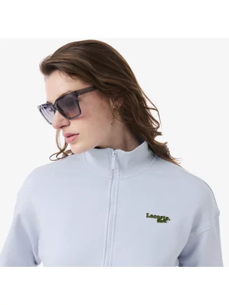 Lacoste толстовка Relaxed Fit блакитна