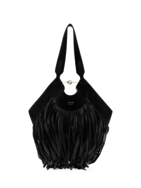 Geantă shopper Khaite negru