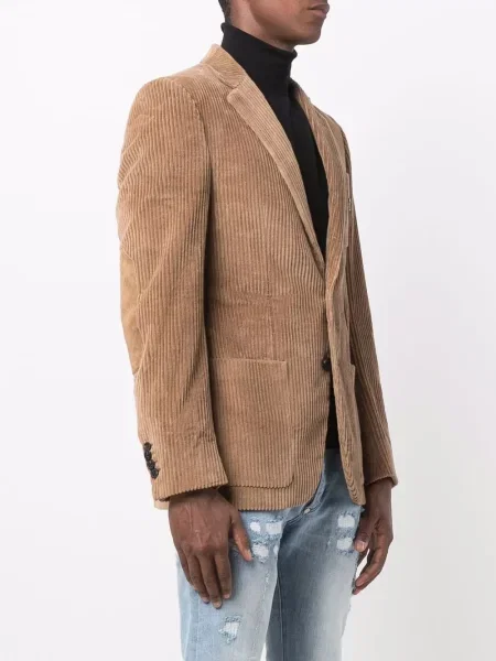Sacou Philipp Plein de catifea cord