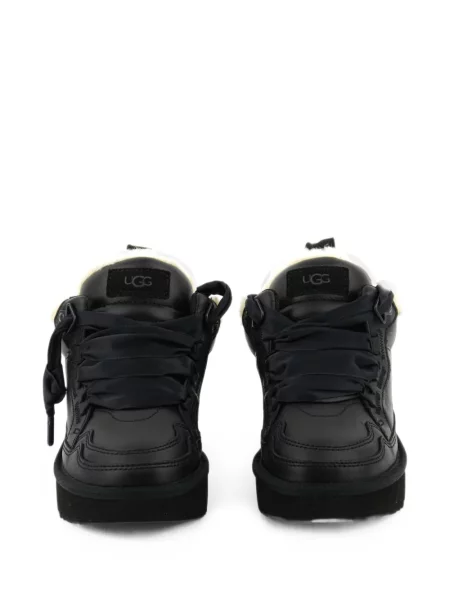 Sneakerși Ugg din piele negru