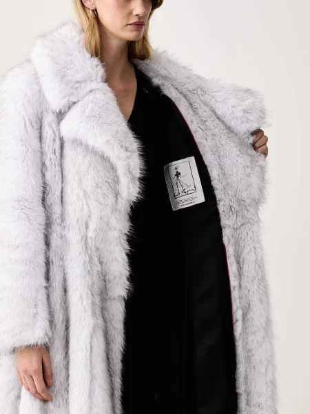 Пальто Karl Lagerfeld из искусственного меха
