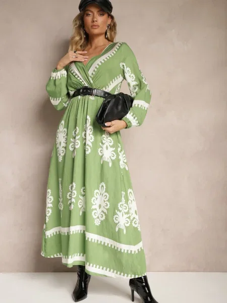 Rochie Tifissa verde