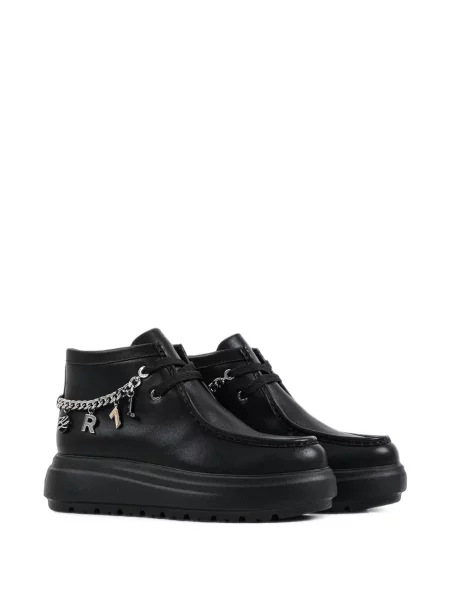 Cizme scurte Karl Lagerfeld negru