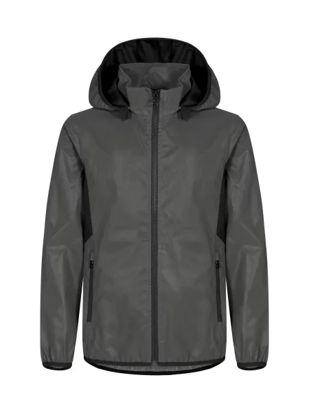 Clique Willmar Junior Wiatrówka odblaskowa – Reflective grey szara