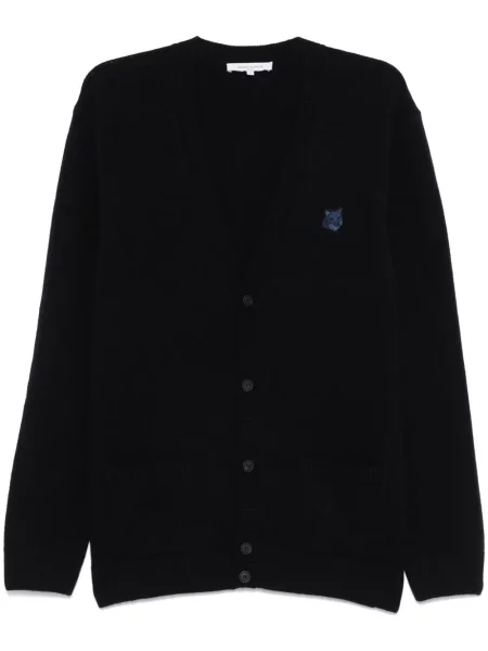 Cardigan Maison Kitsune albastru