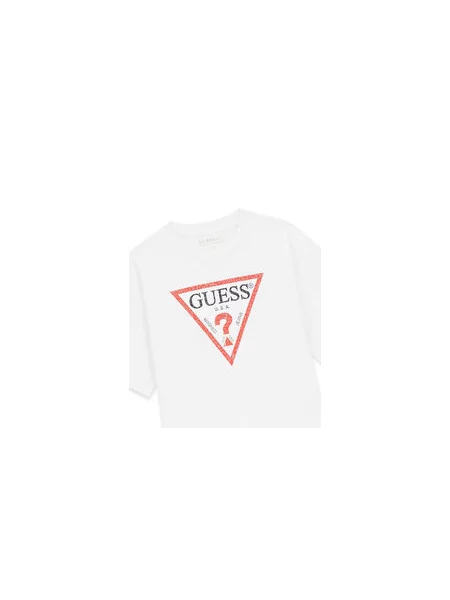 Guess T-shirt Relaxed Fit bijela