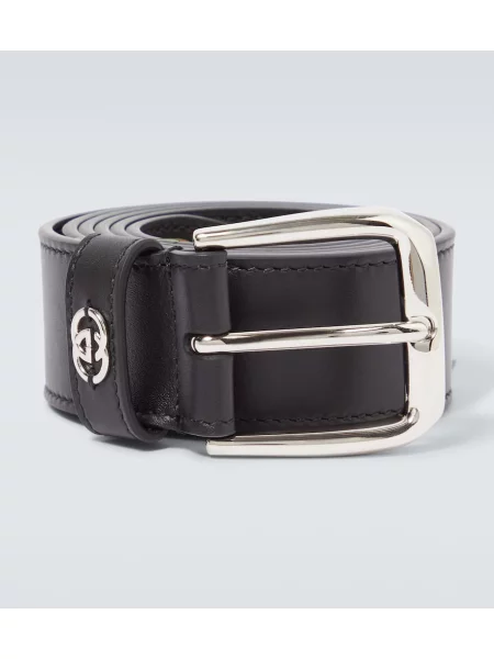 Curea Gucci din piele negru