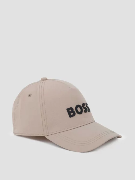 Детская кепка Boss бежевая