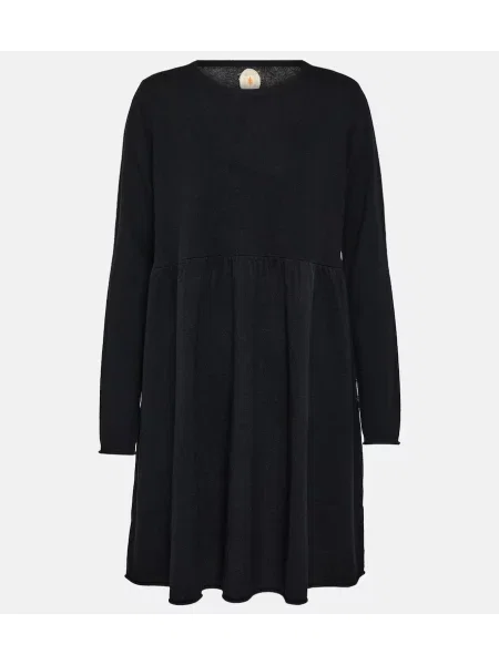 Rochie Jardin Des Orangers de lână negru