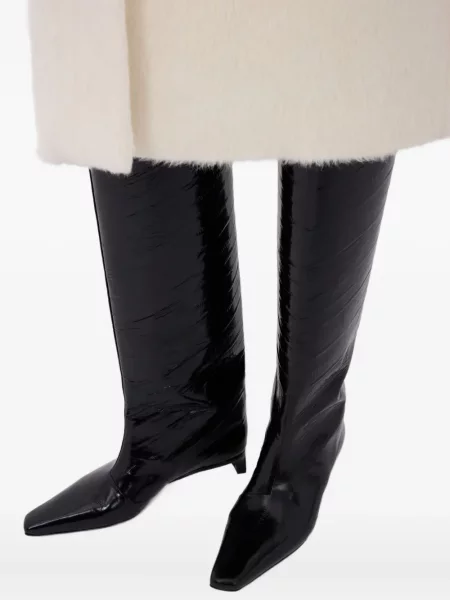 Botine Loulou De Saison din piele negru
