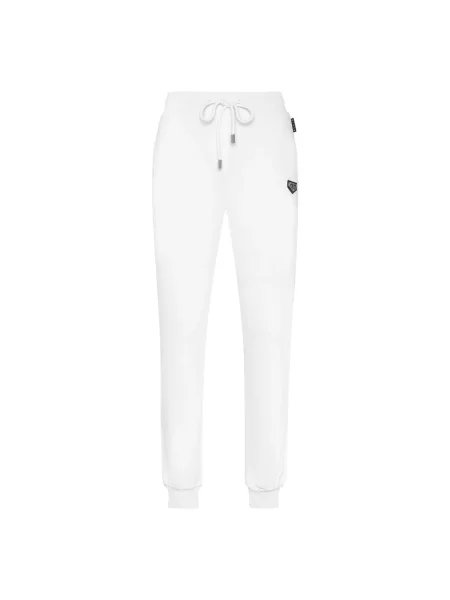 Spodnie Philipp Plein do biegania białe