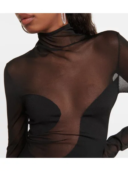 Rochie Nensi Dojaka din jerseu negru
