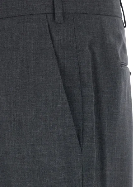 Pantaloni Pt Torino plisate gri
