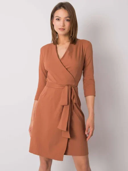 Rochie Lakerta de costum maro