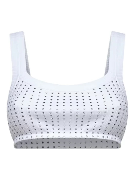 Top The Attico de cristal alb