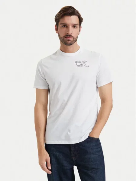 Calvin Klein Jeans Tricou alb