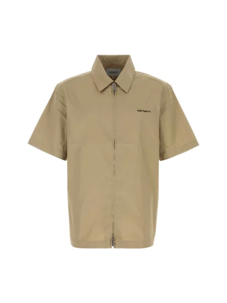 Koszula Carhartt Wip beżowa