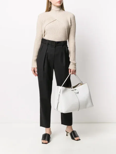 Pantaloni Envelope1976 cu talie înaltă negru