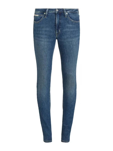 Calvin Klein Jeans Blugi Bleumarin Skinny Fit albastru