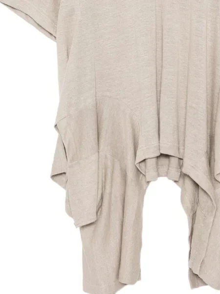 Tricou Comme Des Garçons asimetric drapate