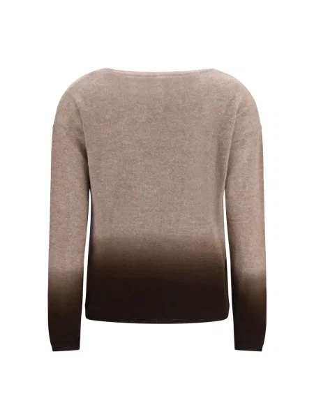 Sweter Mirror In The Sky z dekoltem w serek
