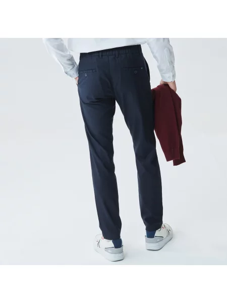Lacoste Spodnie Lacoste granatowe