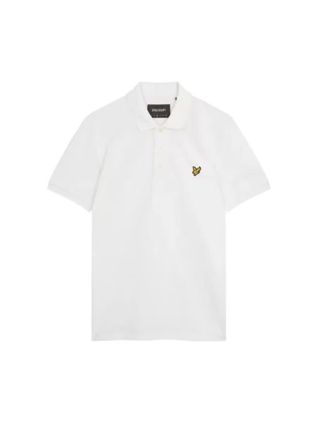 Koszulka polo Lyle & Scott biała