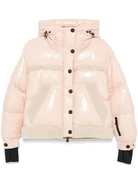 Jeździć na nartach kurtka narciarska Moncler Grenoble różowa